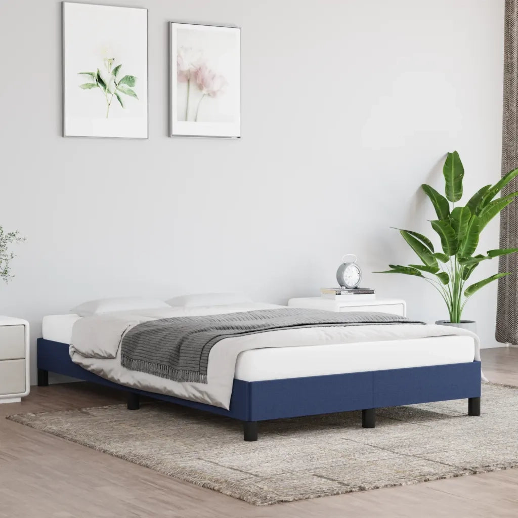 Giroletto senza Materasso Blu 120x190 cm in Tessuto 3269611