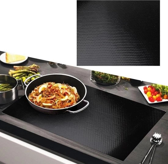 Matrice di protezione in silicone per piastra di induzione 52 x 78 cm - piastra di protezione multifunzionale per forno - protezione per induzione