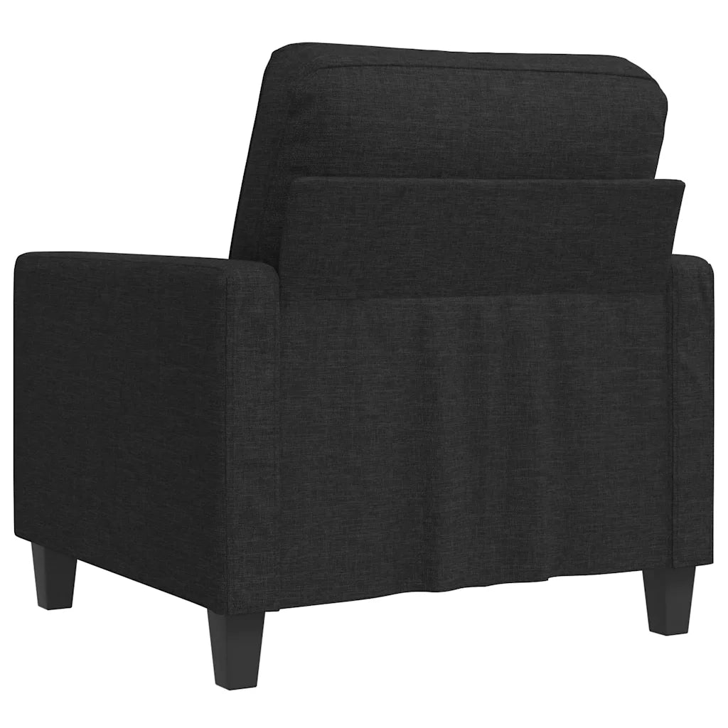 Poltrona Nera 60 cm in Tessuto 359151