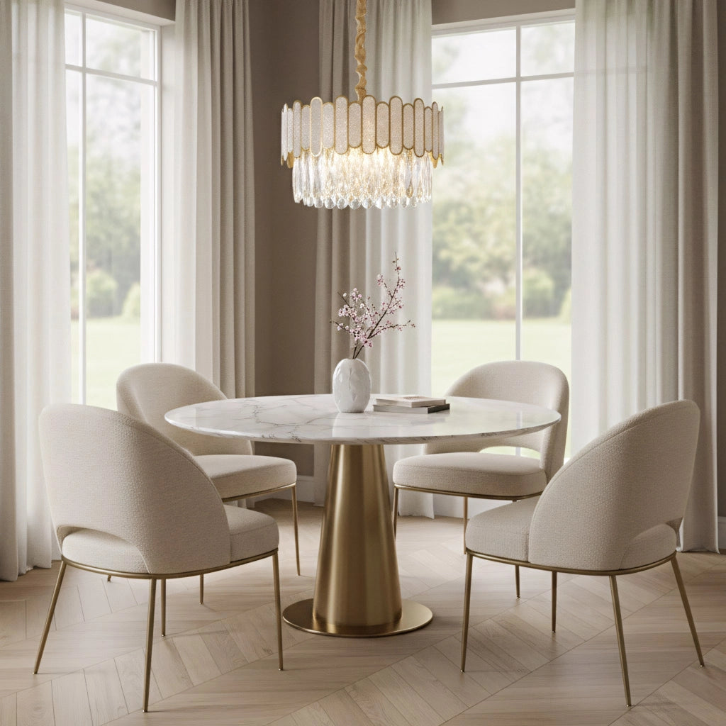 Lampada Da Soffitto APP1746-4CP 40 Cm Gold