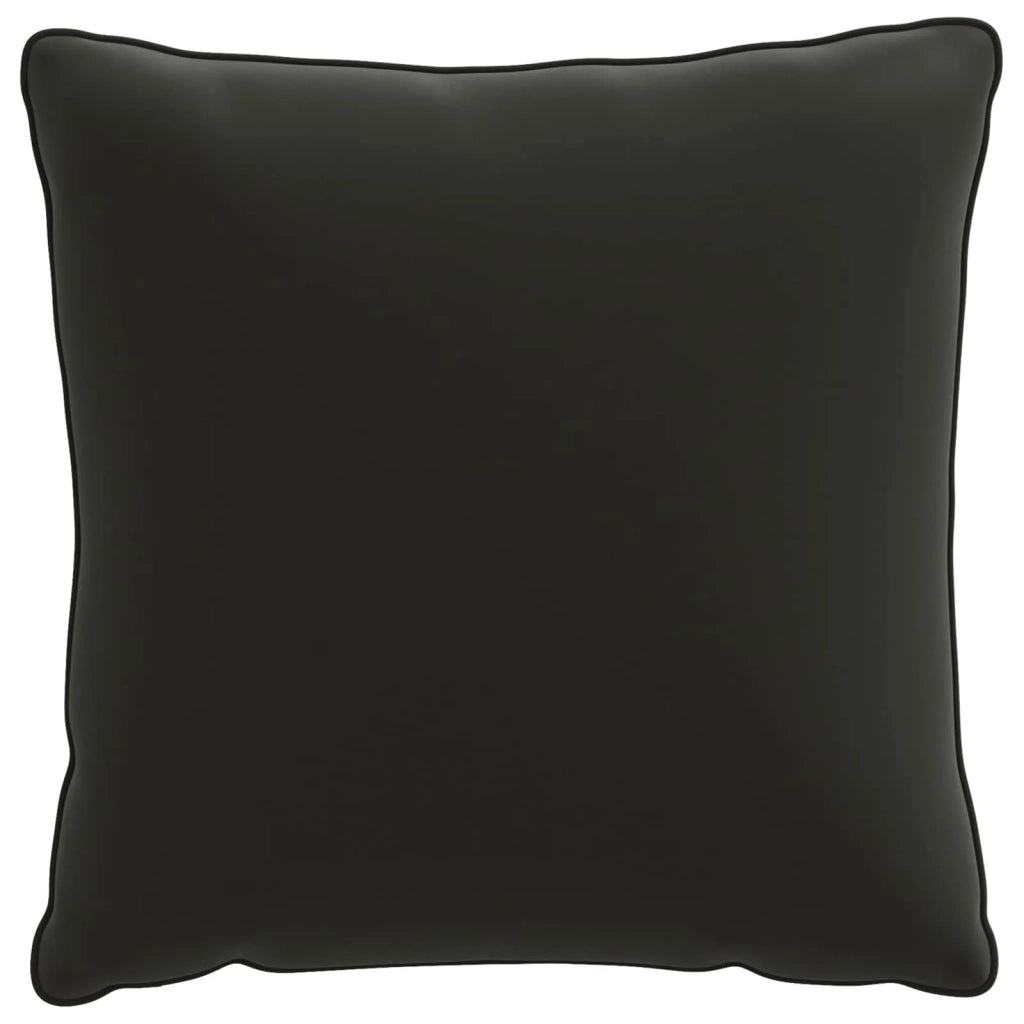Cuscini per Schiena a 4 Pezzi PUTTEN 4 pcs 100% Poliestere Nero 945138