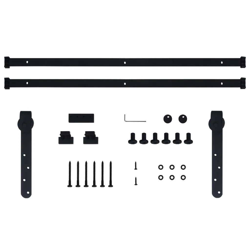 Kit Mini Anta Scorrevole Armadio in Acciaio al Carbonio 200 cm CFW7374810