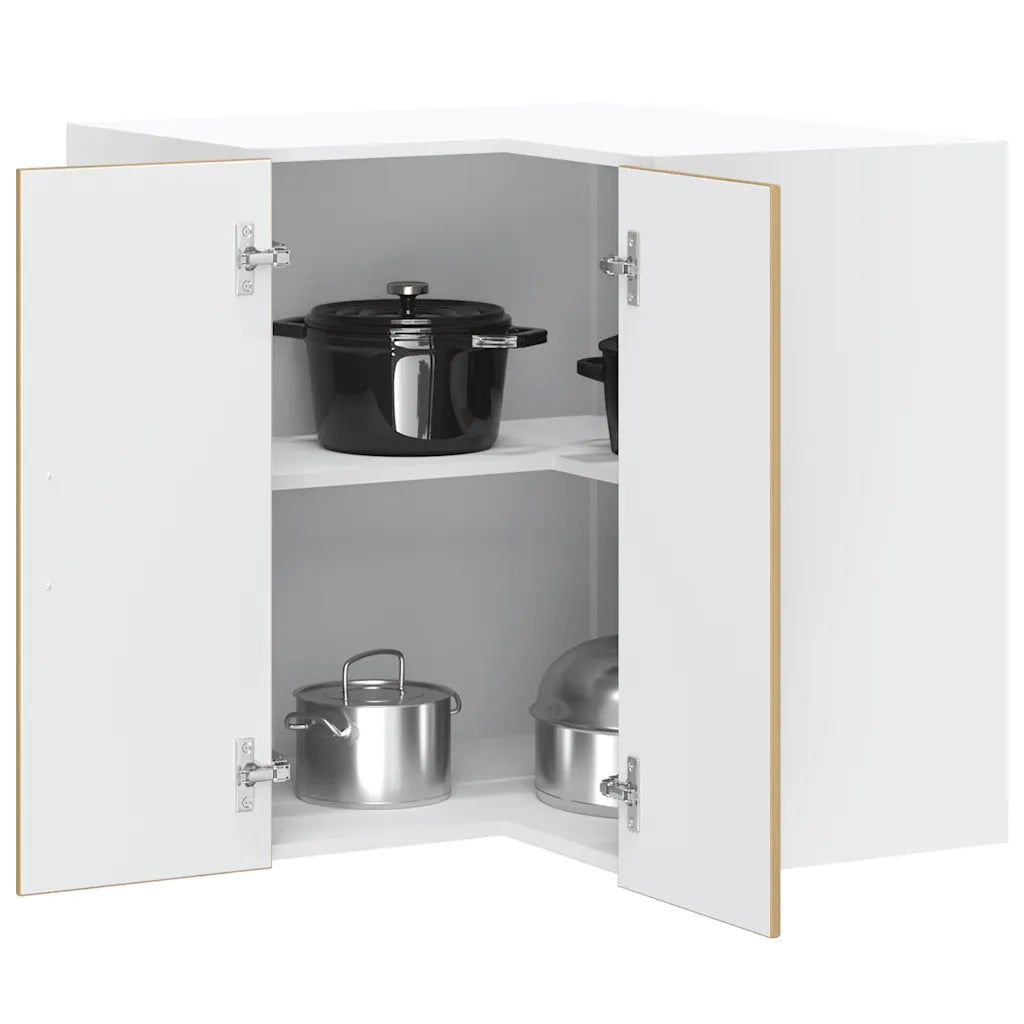 Pensile da Cucina ad Angolo Lucca Rovere Artigianale Truciolato