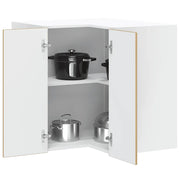Pensile da Cucina ad Angolo Lucca Rovere Artigianale Truciolato