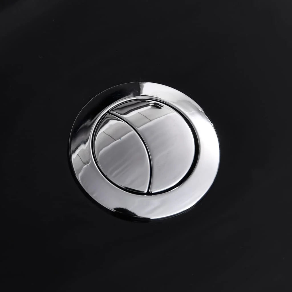 Sedile WC in ceramica con scarico acqua posteriore nero 02_0003563