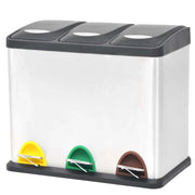 Pattumiera in acciaio inox 46 x 26,5 x 39,5 cm 24 litri 02_0006060