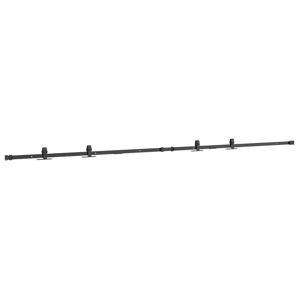 Kit Anta Scorrevole Armadio in Acciaio al Carbonio 244 cm