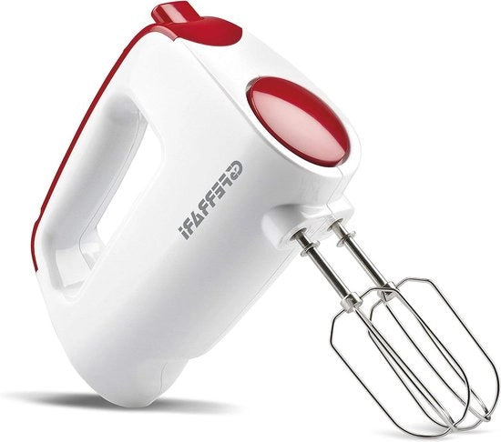 Impastatrice Elettrica a Mano 250 W Plastica 6 Velocità Bianca