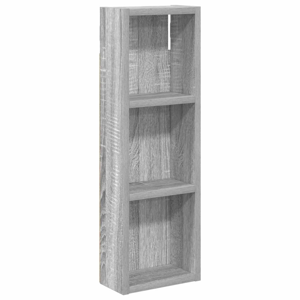 Armadio da bagno a muro Sonoma grigia 20 x 10 x 60,5 cm 889292