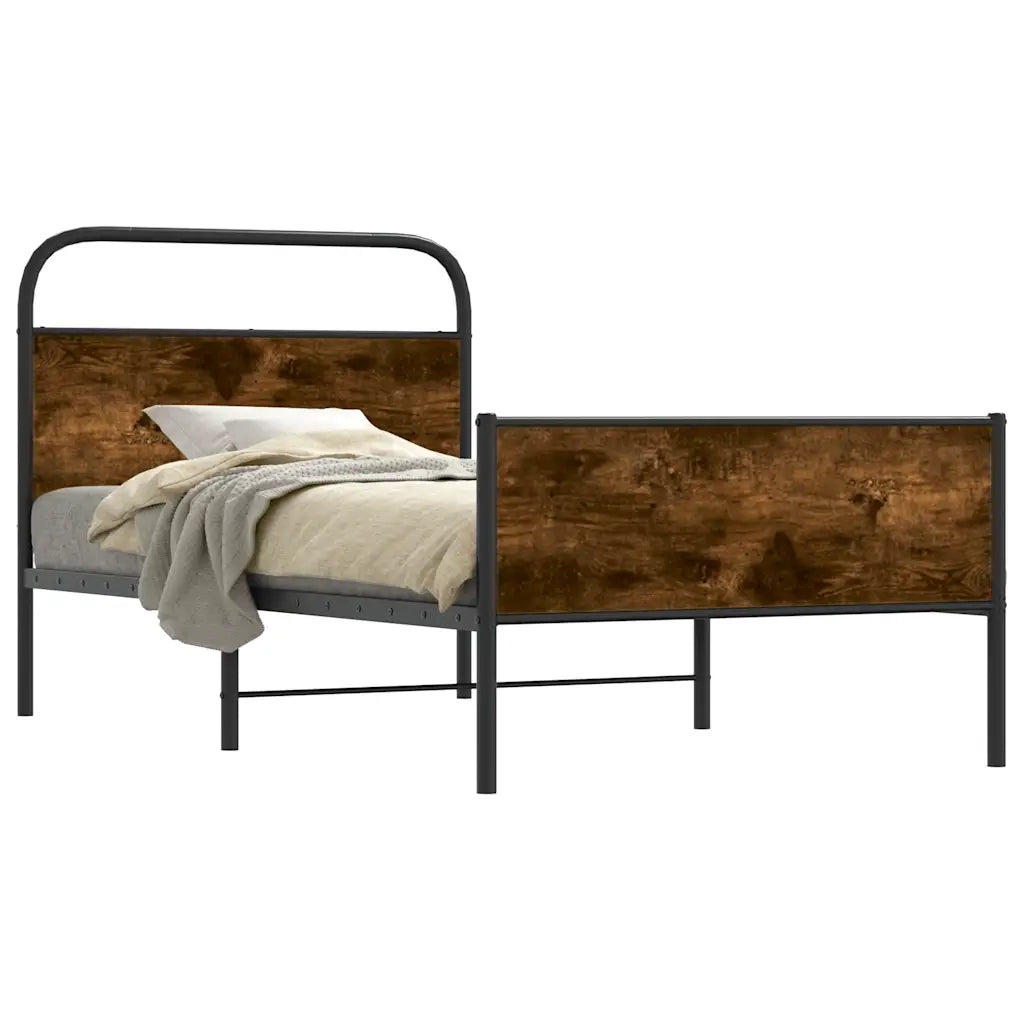 Giroletto senza Materasso Rovere Sonoma 90x190 cm in Truciolato 4100384