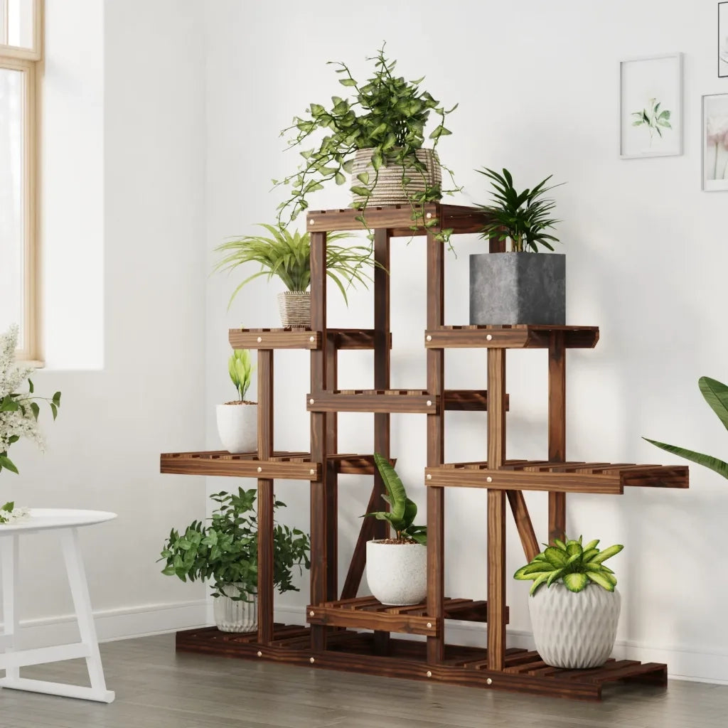 Portafiori | Sostegno per piante 110x25x96 cm in Legno Massello di Abete