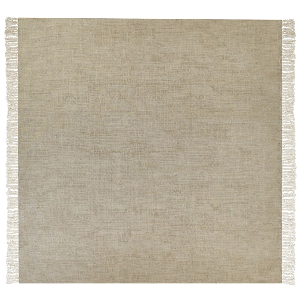 Coperta per picnic in poliestere tortora con cinturino a tinta unita 200 x 200 cm da esterno