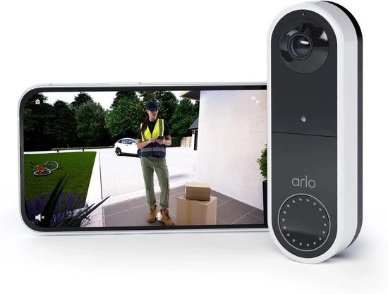 Camera di allarme con visori video a vista laterale 180˚ e risoluzione 1080p HD, con allarme acustico a due vie e sirena