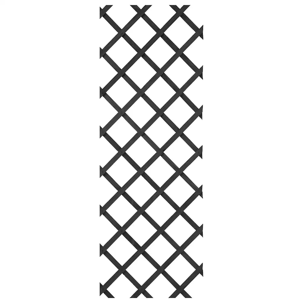 Nature Traliccio da Giardino 50x150 cm in PVC Antracite 447508
