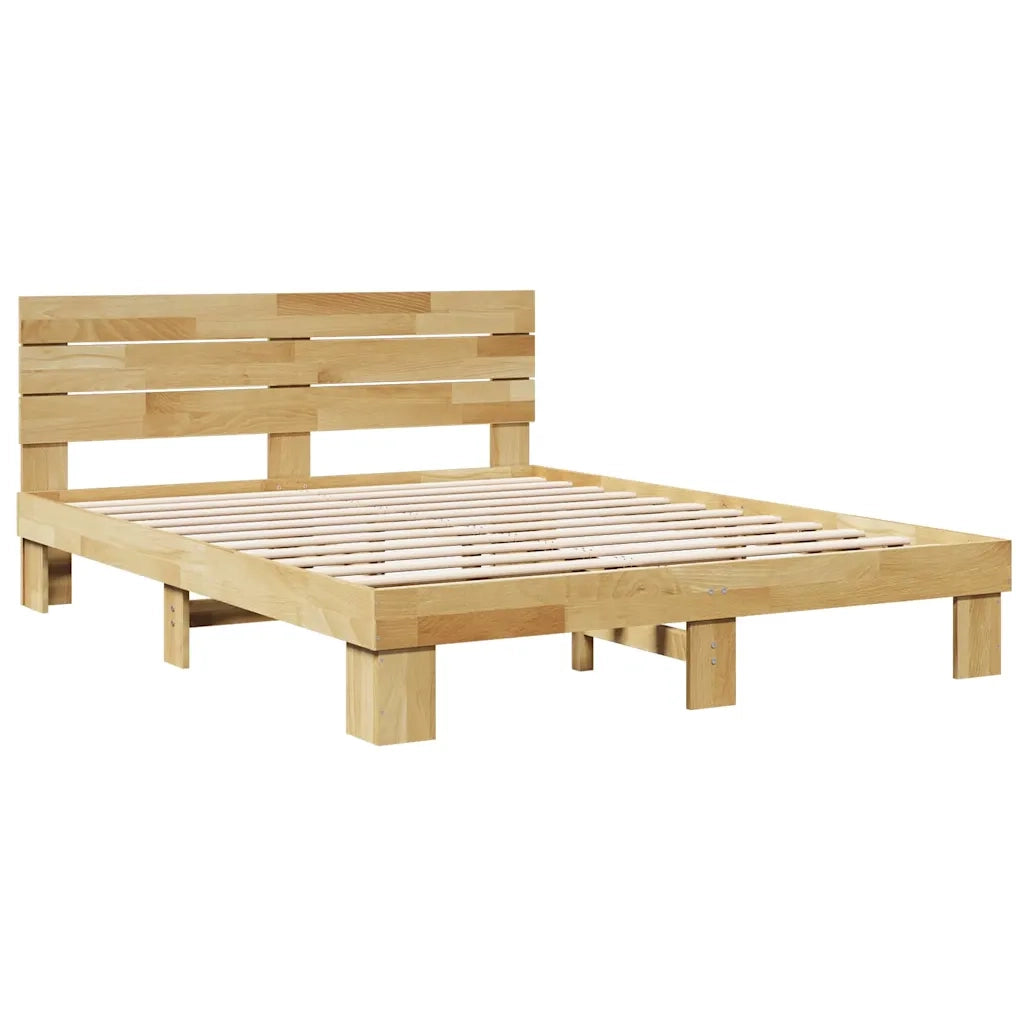 Struttura Letto con Testiera Senza Materasso 135x190 cm 3315728