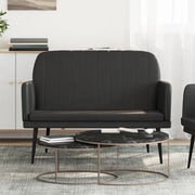 Panca Nera 107x80x81 cm in Similpelle