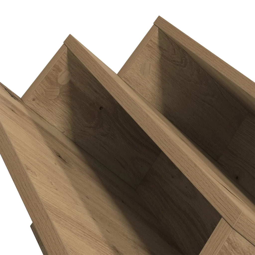 Scaffale per riviste Rovere artigianale 65 x 53 x 28,5 cm