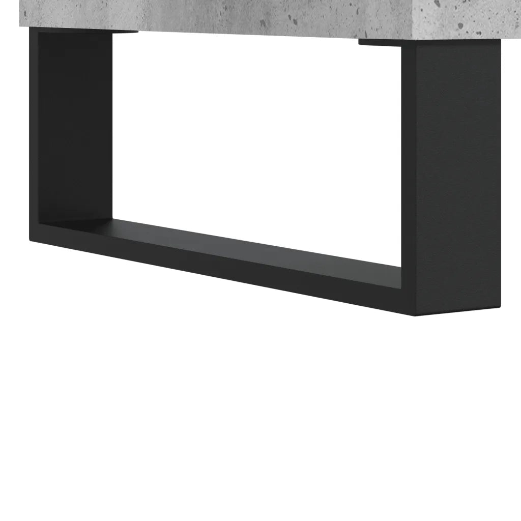 Credenza Grigio Cemento 60x35x70 cm in Legno Multistrato 827192