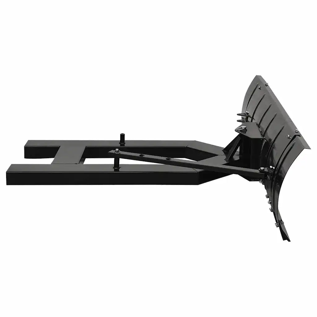 Spazzaneve per Muletto 150x38 cm Nero 153130