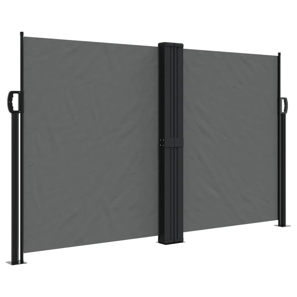 Tenda da Sole Laterale Retrattile-Tenda parasole per balcone Antracite 140x1200 cm