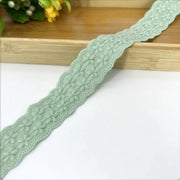 Decorazione di Tulle a Mano con Lint di Cotone 3 cm - 10 Colori disponibili