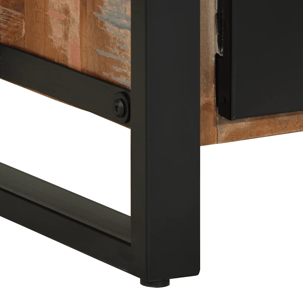 vidaXL Mobile da Bagno 55x35x60 cm in Legno Massello di Recupero