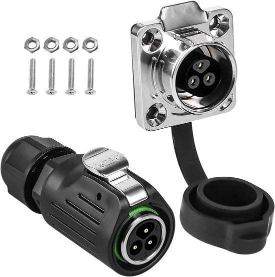 Connettore Premium Acquaplanato: IP68 Aeronautico 2-pins M16 Cassetta di Connettore