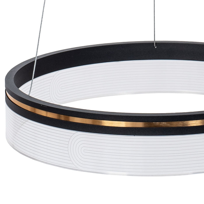 Lampada App1191-cp 40cm Black