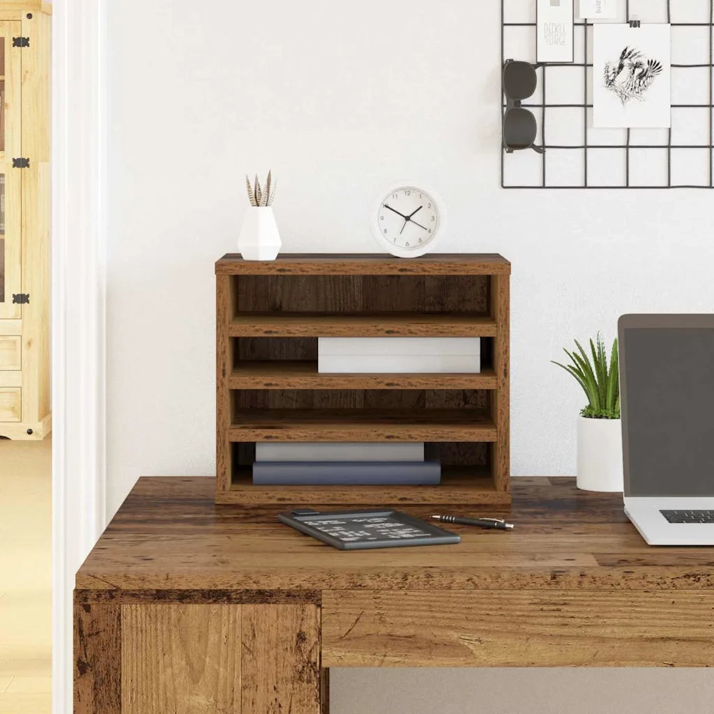 Organizzatore da scrivania Legno vecchio 36 x 26 x 29,5 cm 869201