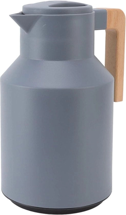 Karaf a doppia parete per il contenimento del calore a vuoto per caffè, tè, acqua e succhi - colore grigio