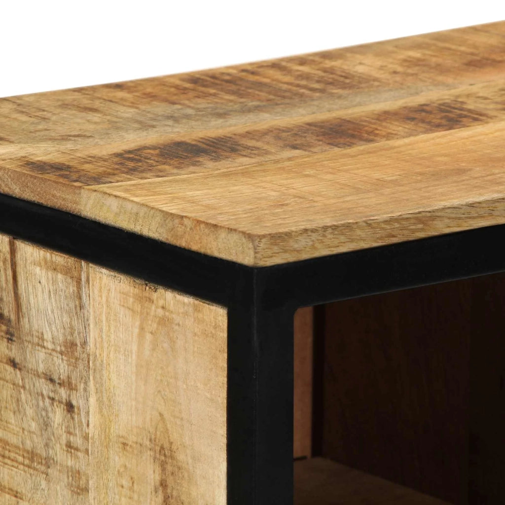 Mobile per scarpe con lo scaffale Marrone 50 x 30 x 110 cm 374092