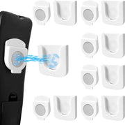 Sostegno magnetico per telecomandi - 6 pezzi - supporto per parete senza fori - bianco