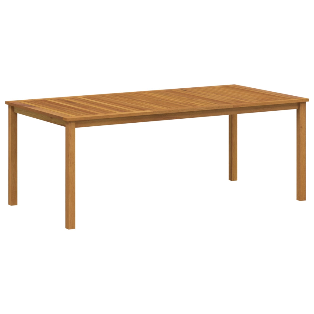 Set da Pranzo Giardino  9 Pezzi Grigio Poly Rattan Acacia