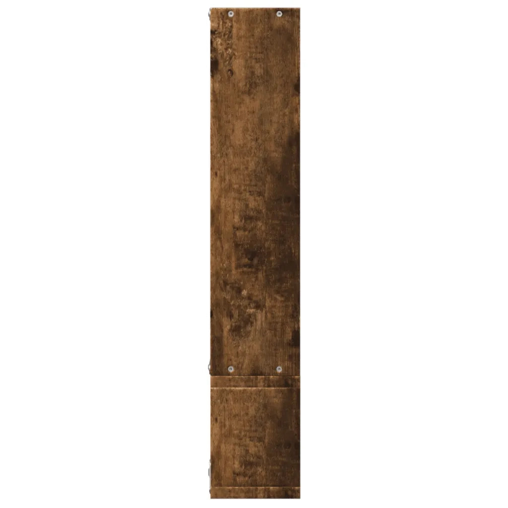 Mensola a Muro | Mensola a parete Rovere Fumo 96x12x64 cm in Legno Multistrato