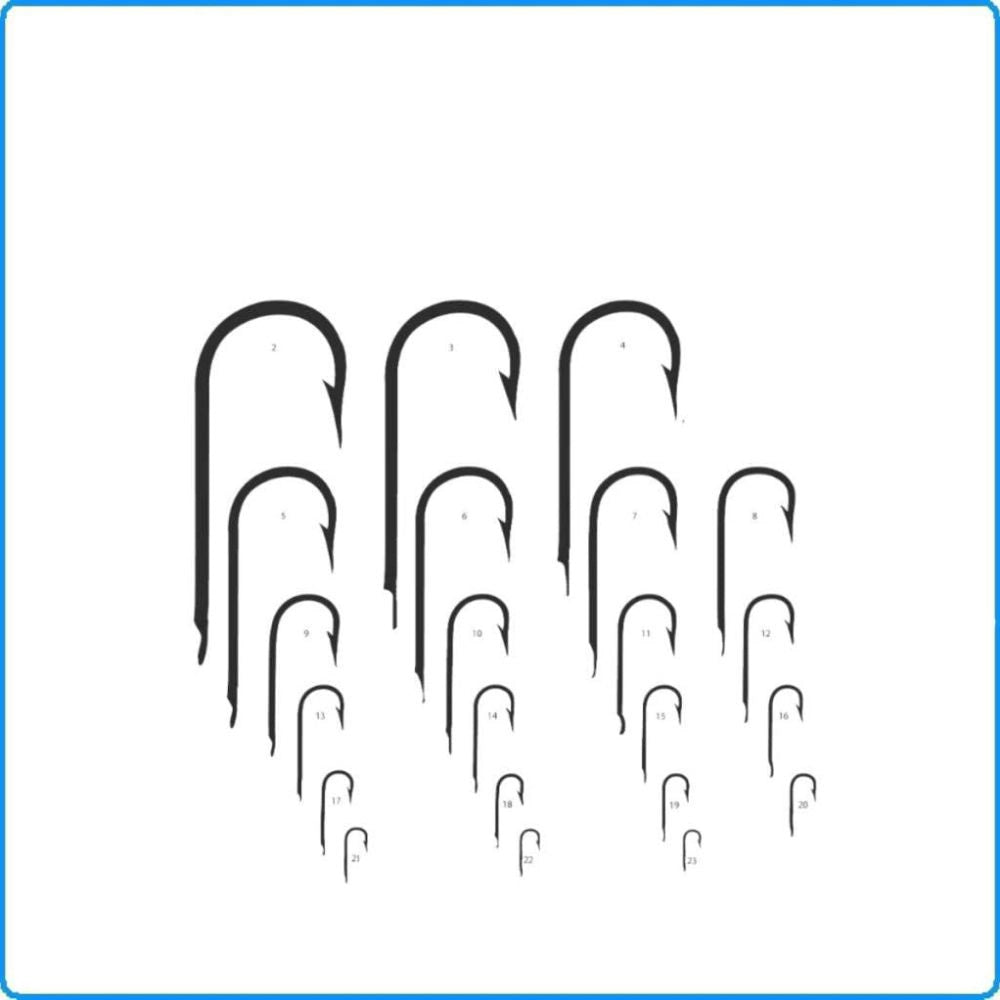 Maruto amo da pesca per palamito n.10 2270-n confezione da 100 pezzi