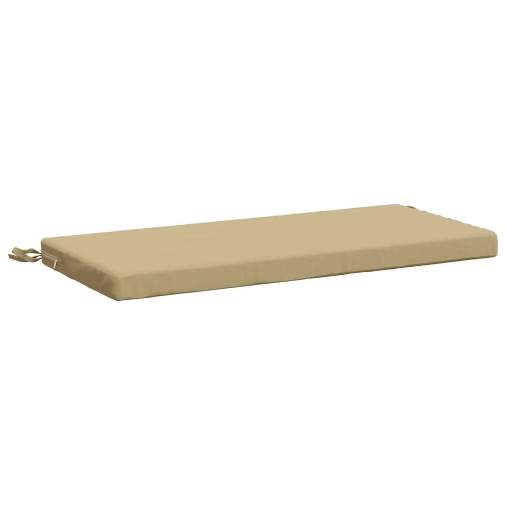Cuscini per Panchina a 2 Pezzi SOEST 2 pz 100% Poliestere Beige 948643