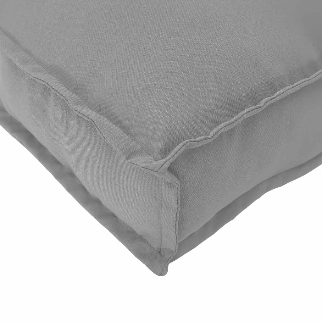 Cuscino Grigio 50 x 50 x 12 cm Tessuto Oxford 42001469