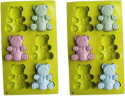 Siliconi per muffin e cupcakes 2 in 1, forma per ciambella, tarta di cioccolato, formine per gelato
