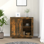Credenza-Buffet-Armadio da cucina Rovere Fumo 80x40x75 cm