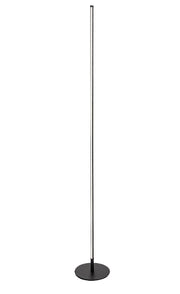 Lampada da terra LED 18W 3000K nera Rabalux Luigi 74005