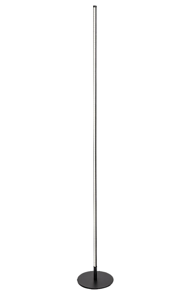 Lampada da terra LED 18W 3000K nera Rabalux Luigi 74005