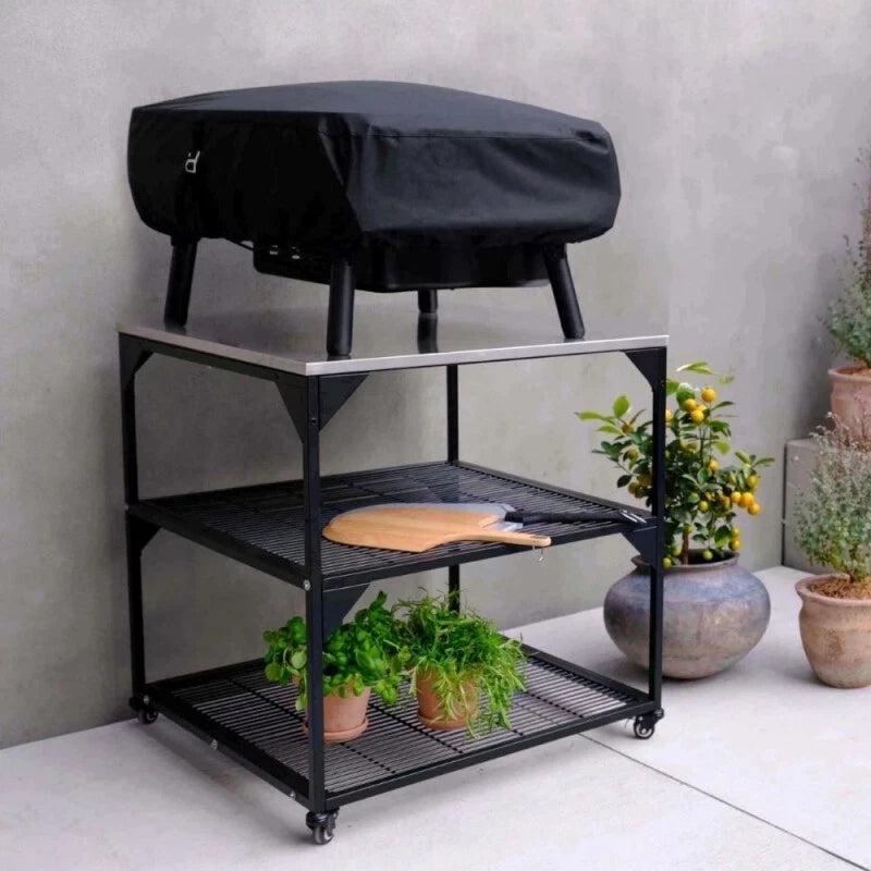 Witt ETNA FERMO Forno Pizza Nero. IN REGALO CARRELLO PORTA FORNO