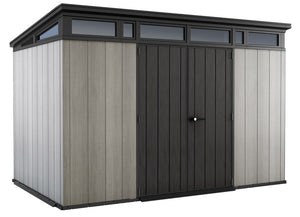 Casetta da Giardino Porta Attrezzi 342x218x226 cmin Duotech Keter Artisan 11x7 Grigia