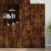 Credenza Rovere Fumo 45x42,5x185 cm in Legno Ingegnerizzato