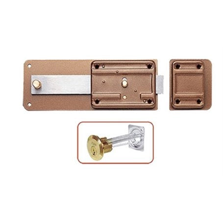 SERRATURA FERROGLIETTO CIL. ESTERNO STACCATO ART. 320 ISEO E40 - ISEO