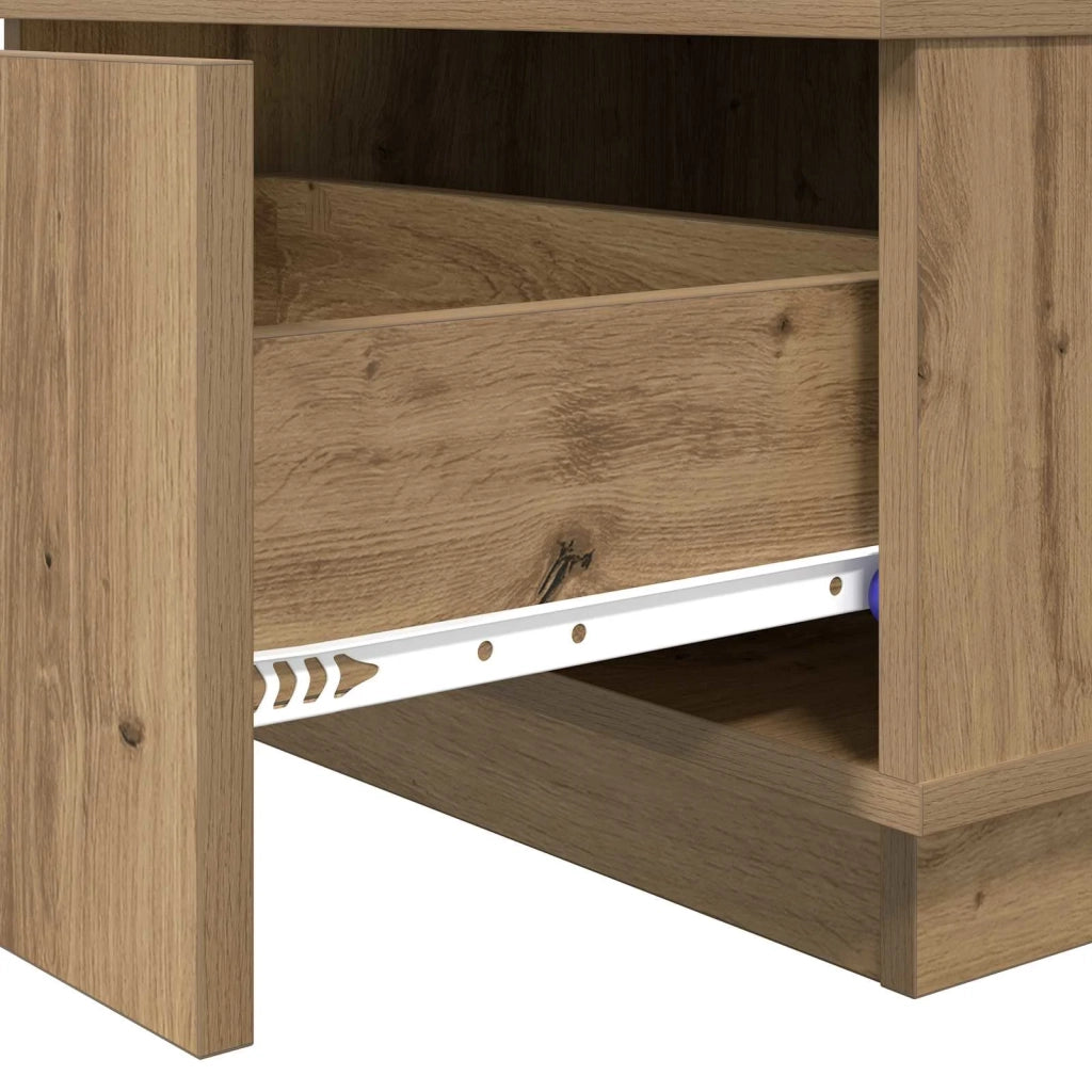 Tavolino da salotto Rovere artigianale 95 x 55 x 31 cm 8000187
