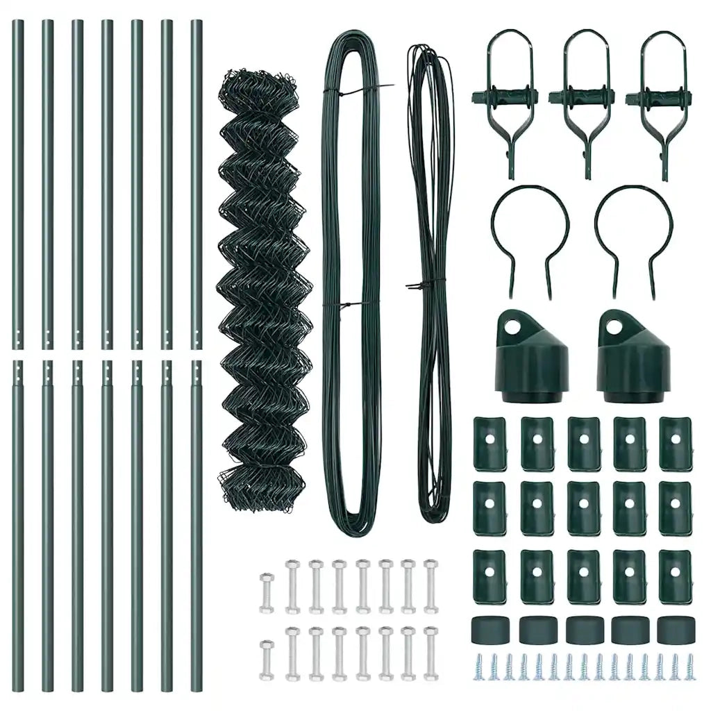 Palo della recinzione Verde 10 x 1 m (rete 40 x 40 mm) 3351069