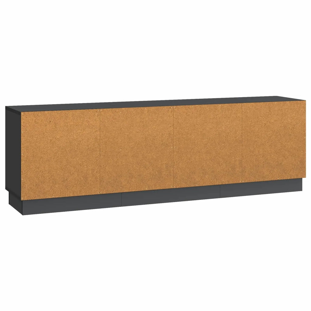 Mobile TV Nero 150 x 31 x 47 cm Legno ingegnerizzato