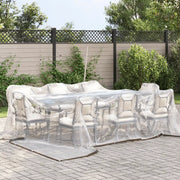 Telone Trasparente con Occhielli 5x5 m in Polietilene 4018568