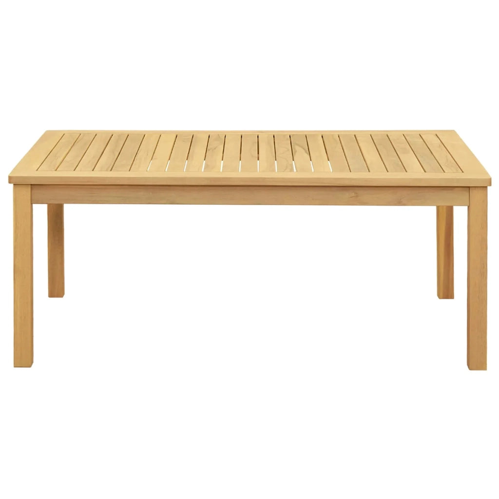 Tavolino da salotto Acacia chiaro 110 x 60 x 45 cm 42026785